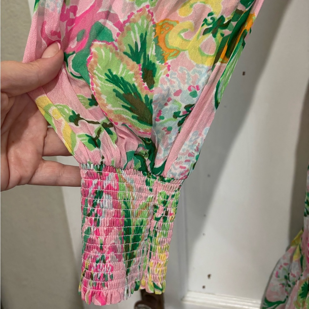 NWT Lilly Pulitzer Ellielynn Long Sleeve Dress - Picture 11 of 15